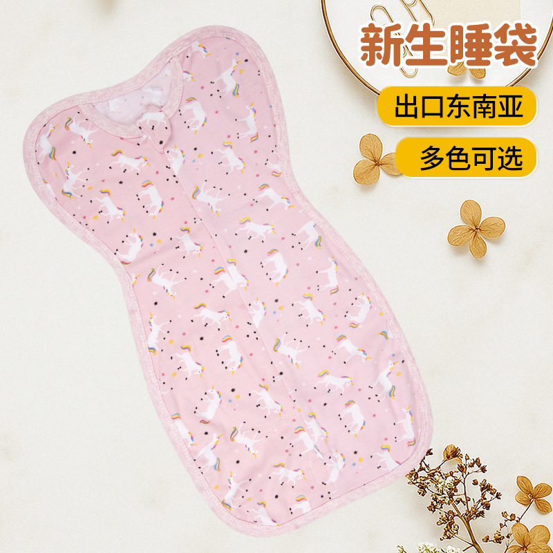 Baby Sleeping Bag for All Seasons, Baby Anti-Jump Swaddle, Category a Kidsren's Surrenderable Sleep Newborn Anti-Kick Quilt