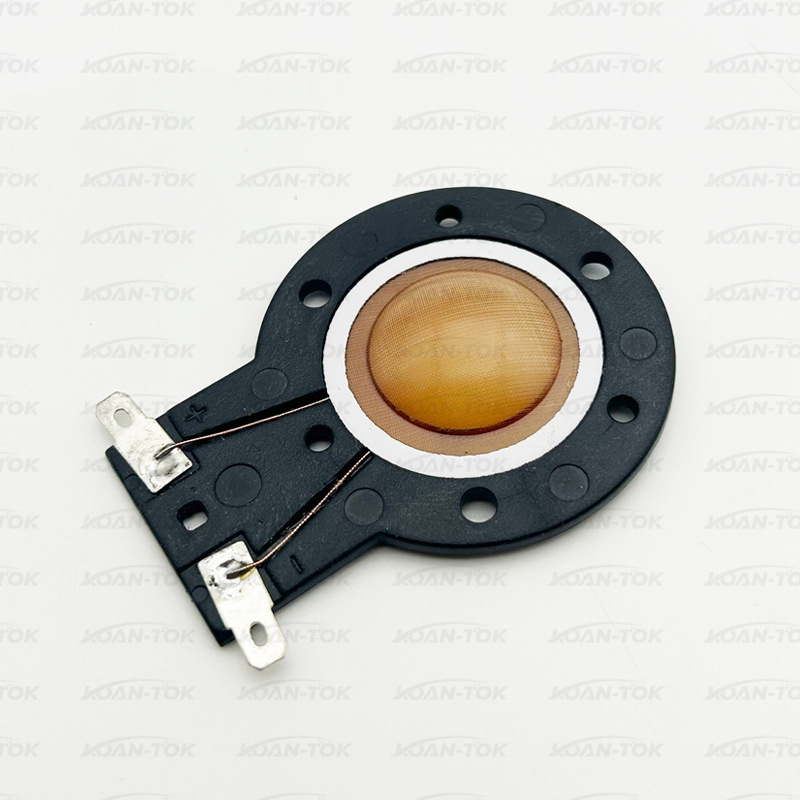 树脂膜25.4mm高音音圈 25.5芯音膜二插式支架 号角膜线圈维修配件