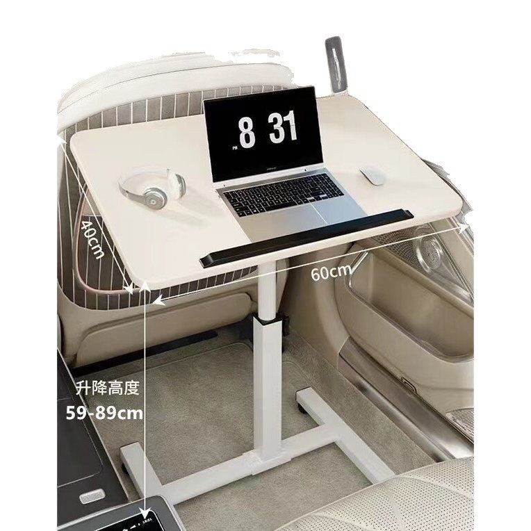 車用折りたたみ式小型テーブル、前部座席と後部座席の食事用ダイニングテーブル、子供の宿題や勉強用のユニバーサル、多機能|undefined