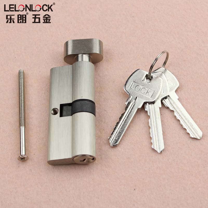 Cerradura Lelang con Manija Curva en Forma de U, Acero Inoxidable 304, Estándar Europeo, Cerradura Mecánica Dividida para Puerta Cortafuego, Hospital, Escuela, Interior