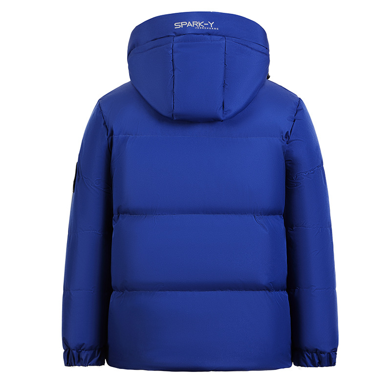 Herrenbekleidung Outdoor verdickte Herren Mantel Jacke kurze Kapuze Mantel Jacke Jugend lässig warme Jacke_voghion.com