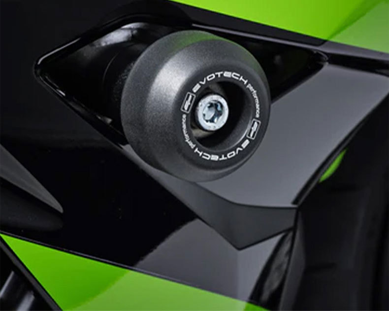 Suitable for Kawasaki Ninja650 2017-2022 Modified Body Engine Anti-Fall Shock Absorption Protection Ball Anti-Fall Glue