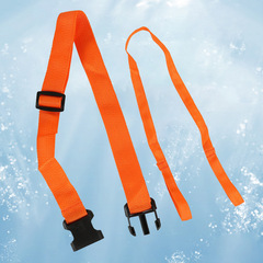 Lifebuoy belt follower float strap adult water rescue rope seat ring traction rope manufacturer wholesale