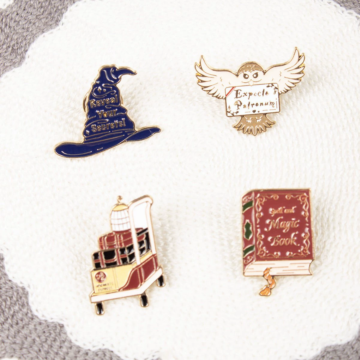 Периферийные значки Гарри Поттера, булавка в стиле ретро, ​​аксессуары для одежды в консервативном стиле, брошь для мужчин и женщин, студенческие школьные сумки, украшения