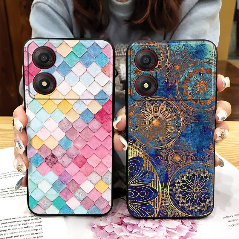 For ZTE A34/Blade A34 mobile phone case for men and women solid color texture heat dissipation funny new female personality For ZTE A34/Blade A34 mobile phone case for men and women solid color texture heat dissipation funny new female personality