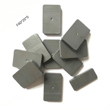 F40*25*10  黑色铁氧体方块 玻璃擦用磁铁 黑板磁钢