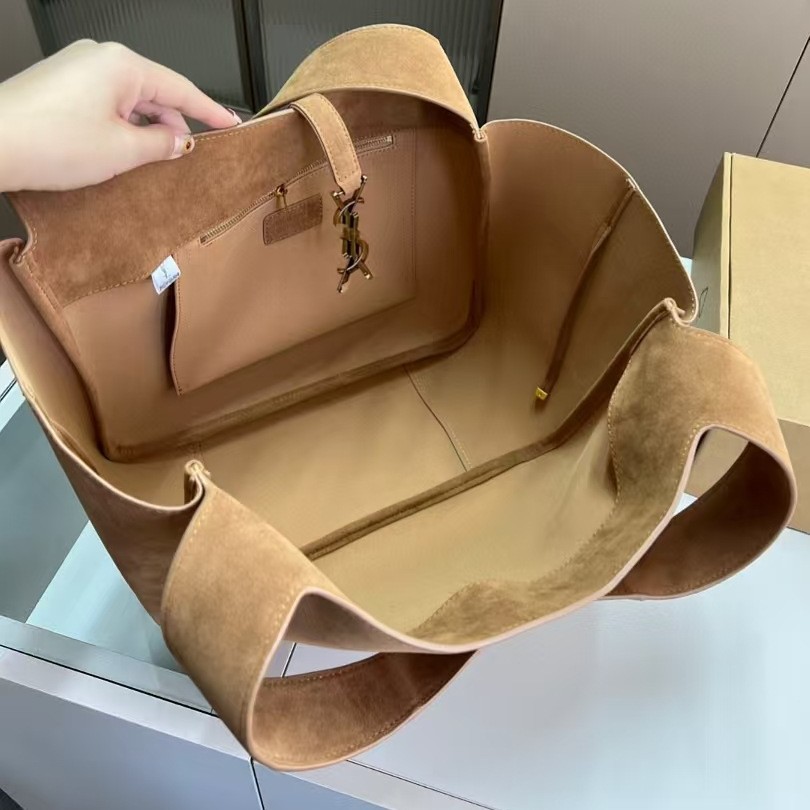 25y Autumn New Hobo Suede Genuine Leather Underarm Tote Bag Fashion Luxury Vintage Women's Bag Wholesale - Thumbnail 3