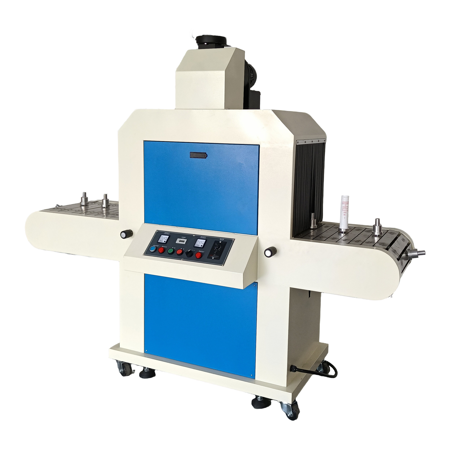 新款圆形UV固化机 瓶子印刷紫外线光固机丝网印刷烘干固化设备