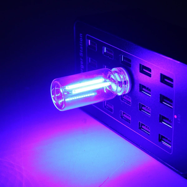 Blue night light