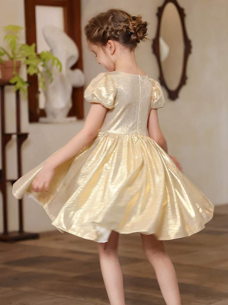 Vestido de niña, vestido de princesa de estilo occidental, niña, cumpleaños, niña, niña, niña de las flores, anfitrión de la boda, vestido de interpretación de piano, vestido