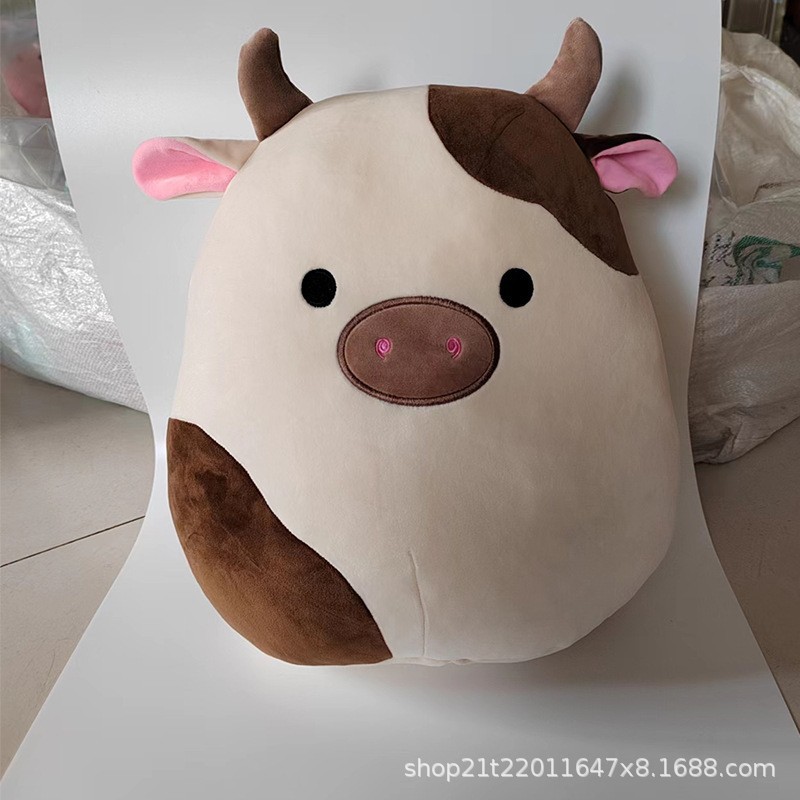 갈색과 흰색 소