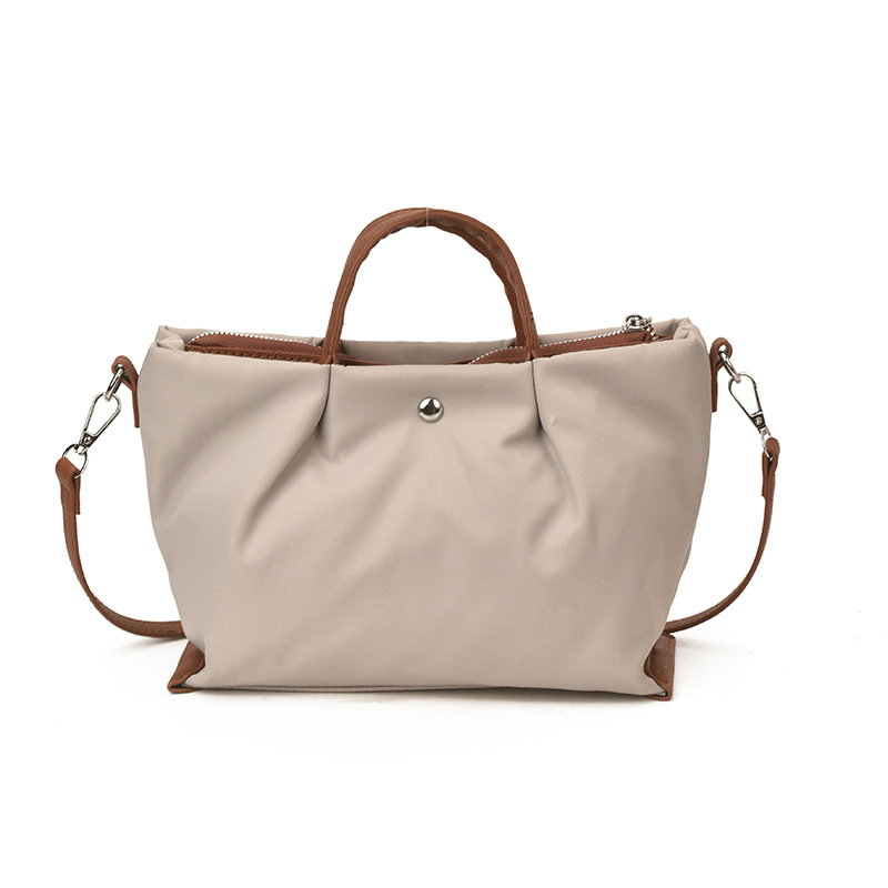 Bolso de tela de nylon de gran capacidad para mujeres 2026 nuevo tipo de bolso de hombro ligero y simple estilo coreano nicho Zhong Commuting Tote image 18