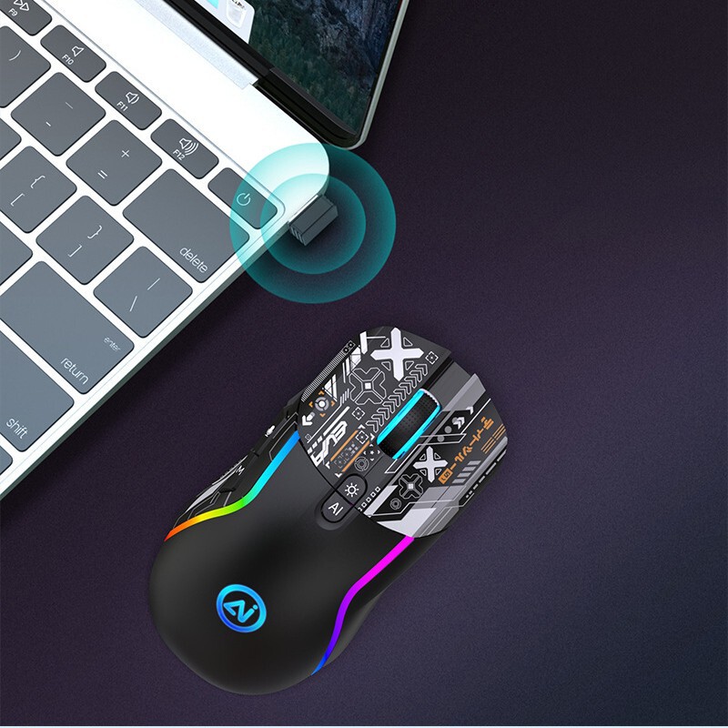 ワイヤレス Bluetooth V28 3 モードスマート AI マウス deepseek 音声タイピング翻訳 AI ライティング PPT 絵画|undefined