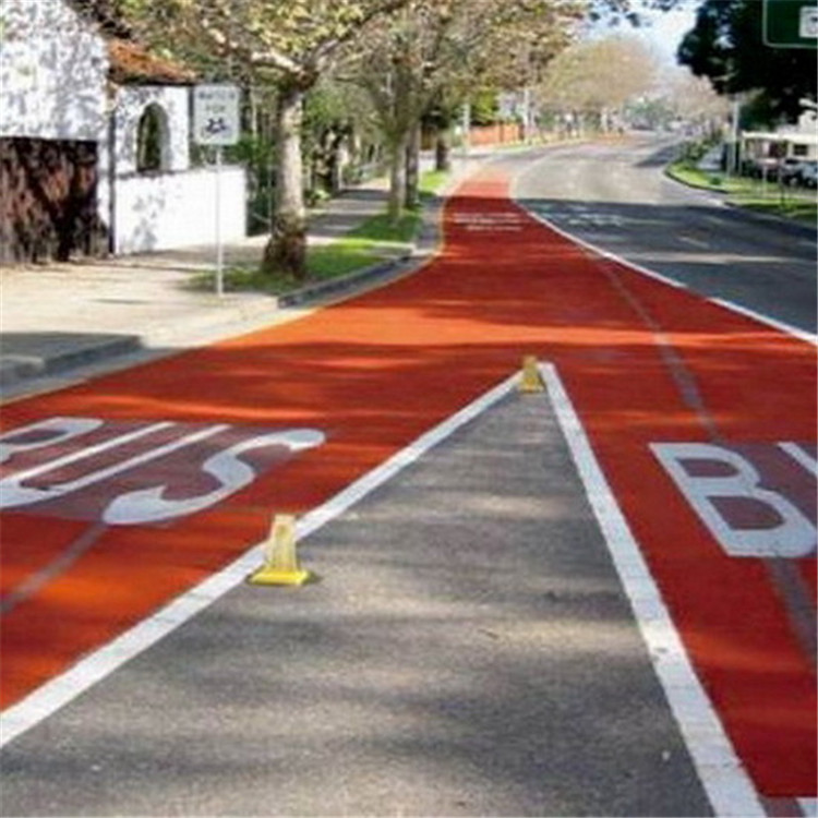 双组份透水路面改色喷涂剂  水泥沥青路面彩色喷涂漆 路面改色剂