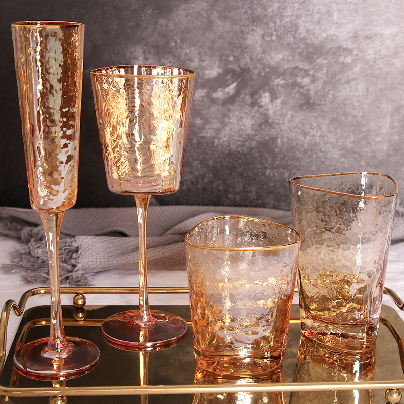 Creative crystal wineglass
