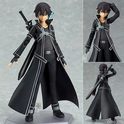 Набор фигурок Figma Kirito и Asuna, подвижные, ≈13 см, коллекционные