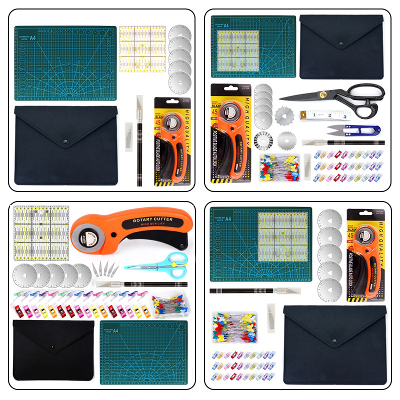 裁布刀服装用的缝纫手工艺工具垫板割布刀雕刻刀切割刀组合套装