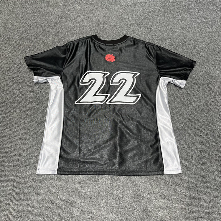 Marca de moda europea y americana transfronteriza Alcatraz Camiseta de manga corta con estampado de letras reflectantes Traje de pantalones cortos casuales de calle para hombres y mujeres