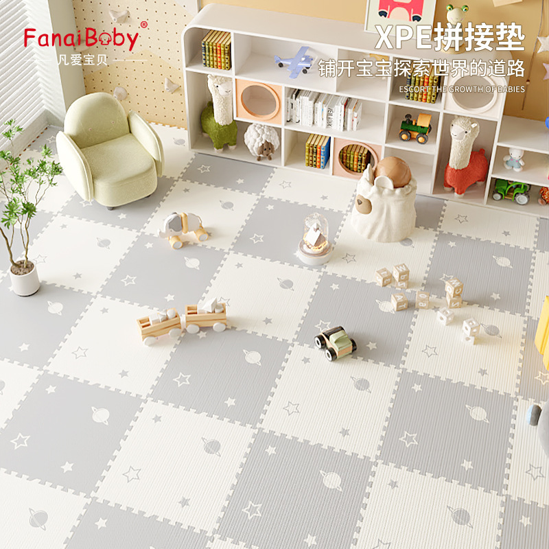Climbing Mat Splicing Floor Mat Xpe2Cm Baby Odorless Mat Thickeneded Baby Crawling Mat for Living Room Formaldehyde-Free