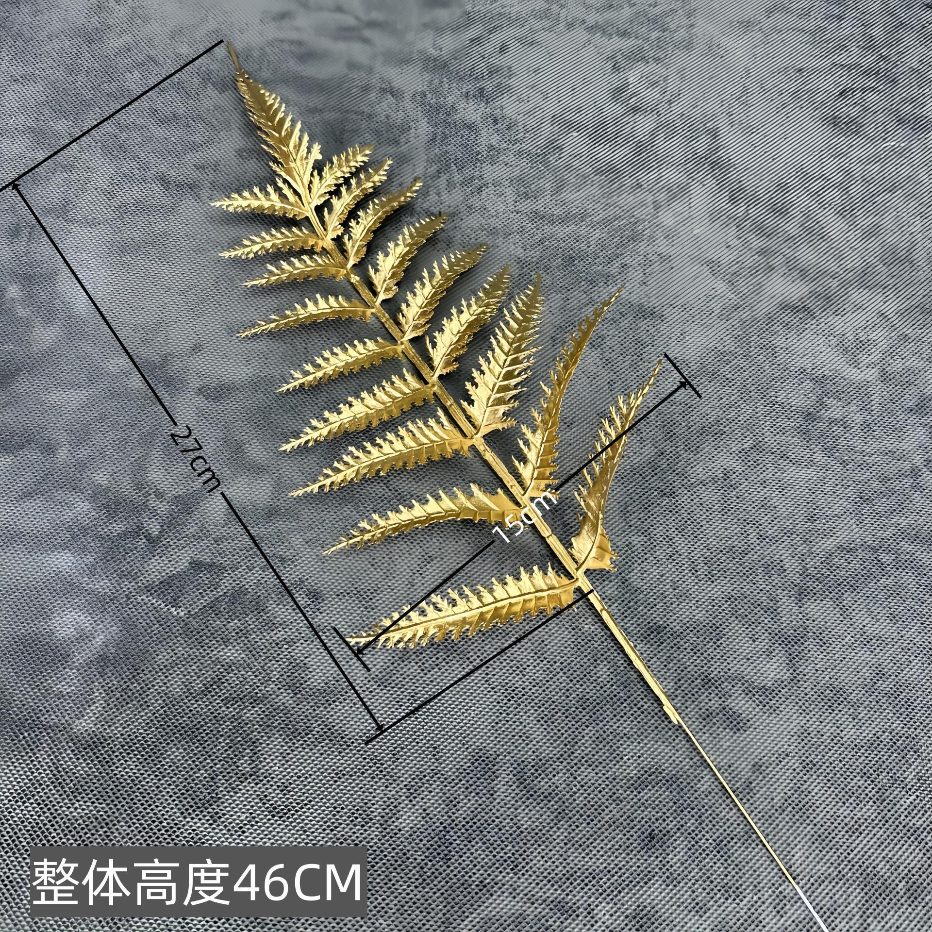 Flor artificial de oro solo tenedor fruta roja eucalipto ginkgo hoja gran amor Hortensia de madera Año Nuevo bendición cubo arreglo floral adornos