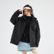 Spring Outdoor Jacket Women's Soft Shell Waterproof Collar Breathable Long Sleeve Sports Windproof All-match Camo Mountaineering Suit