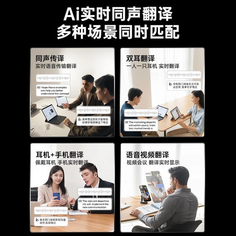 国境を越えて人気OWS無線bluetoothイヤホン騒音低減回転可能な二重耳運動長航続半イヤホン|undefined