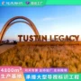景区精神横向景观立体字