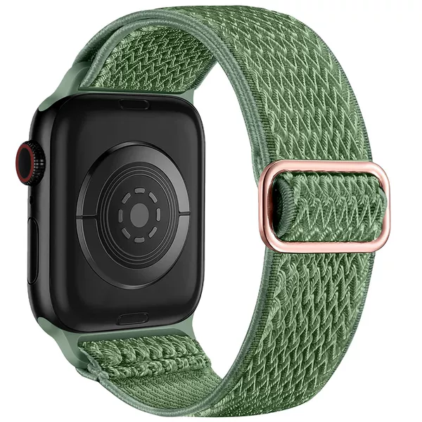 Wave pattern-pine needle green