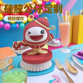 盲盒定制蝴蝶结库洛米美乐蒂三丽鸥萝莉DIY手作手办模型蛋糕摆件