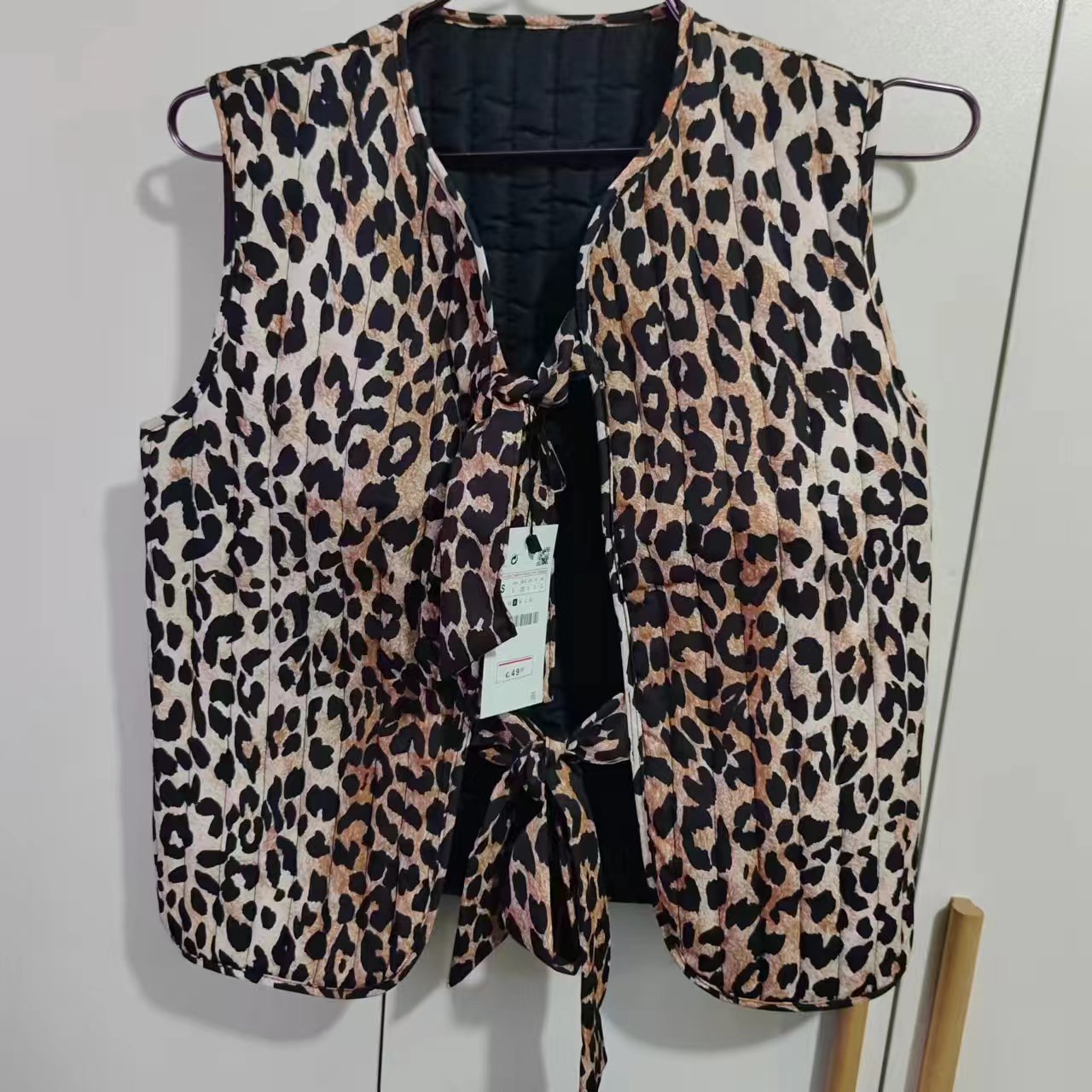 227g Weight Sleeveless Sleeve Length Polyester Fabric Type Pant Co-ord Set Sets Type Holiday Leopard Women's Casual Streetwear Leopard Polyester Pant Co-ord Set Pants Sets