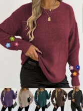 �羳��ó�¿�����ѷtemu Sweater Color Block Long Sleeve ���