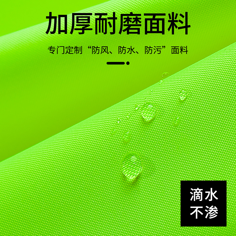 invierno grueso tipo de división de chaqueta de lluvia de lana pantalones de lluvia desmontables de tráfico de servicio de motocicleta para llevar todo el cuerpo caliente