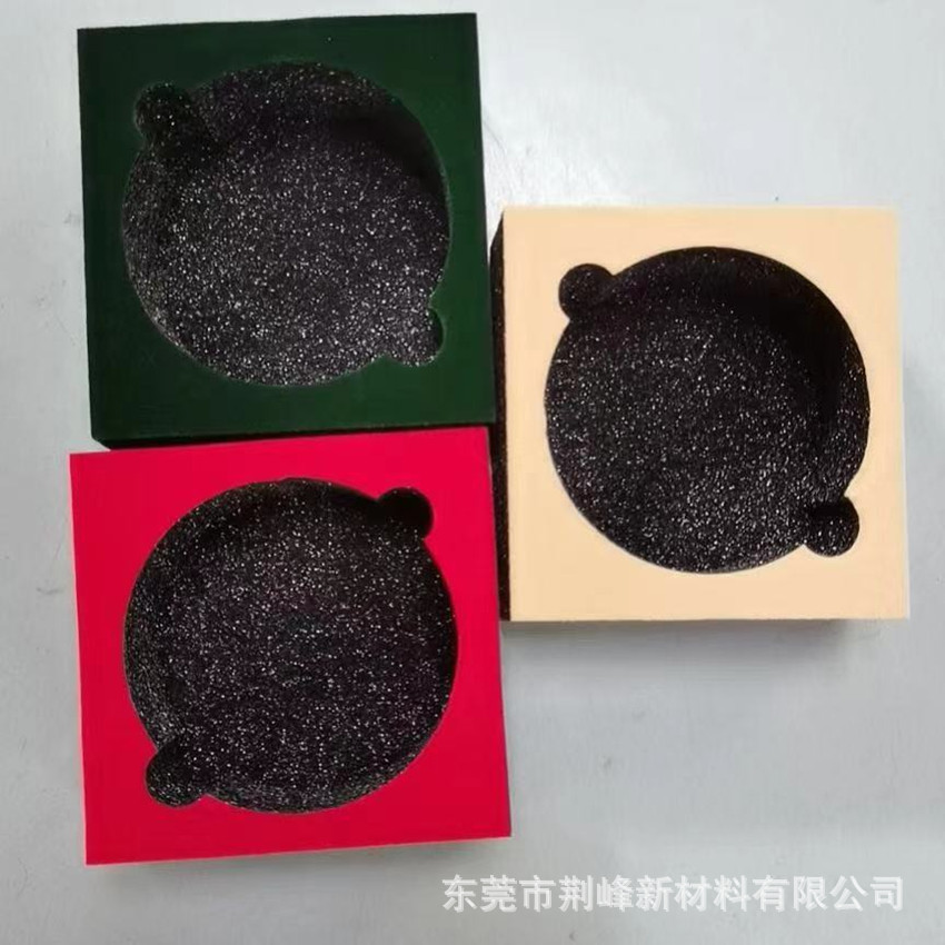 白色珍珠棉酒瓶顶部防摔定位泡沫托 礼品杯托减震防撞epe内衬