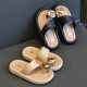 Children's Slippers Explosive Princess High-heeled Western Style Girls' Outer Wear Baby Fashion Internet Popular Soft Bottom Korean Style Out-of-house Sandals