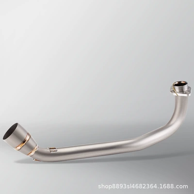 Motorcycle exhaust pipe – non-destructive installation