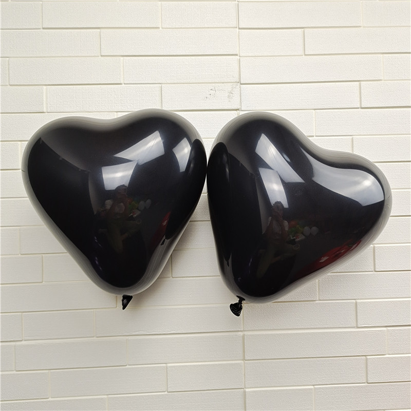 Globo de amor decoración de la habitación de la boda centro comercial actividad diseño globo de látex en forma de corazón celebración confesión globo en forma de corazón