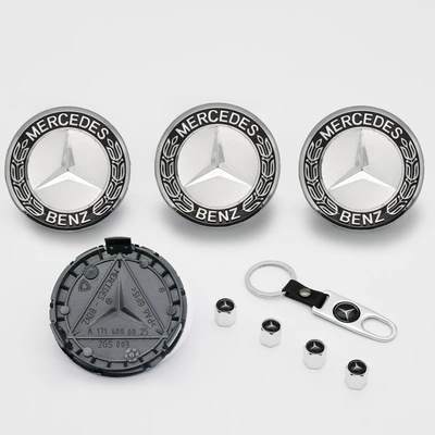 Hub cover: Caps, 75mm Mercedes Wheat Ear