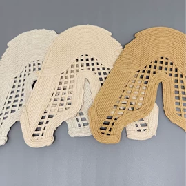 鞋材鞋件加工;织带;鞋辅件