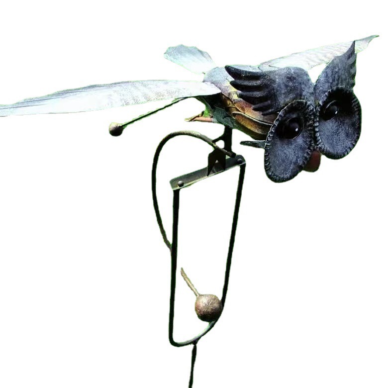 Decoración al aire libre artesanal transfronteriza búho águila perpetuo ornamentos jardín arte jardín artesanía exquisita creatividad