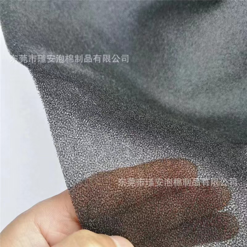 供应 1MM过滤棉蓝色黑白色高密度细孔防尘垫过滤海绵网填充物垫片