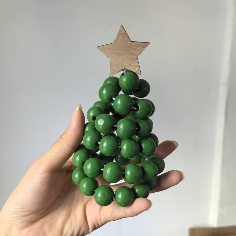 圣诞节装饰圣诞装饰品 创意北欧ins木质圣诞树桌面小摆件摆设装饰|undefined