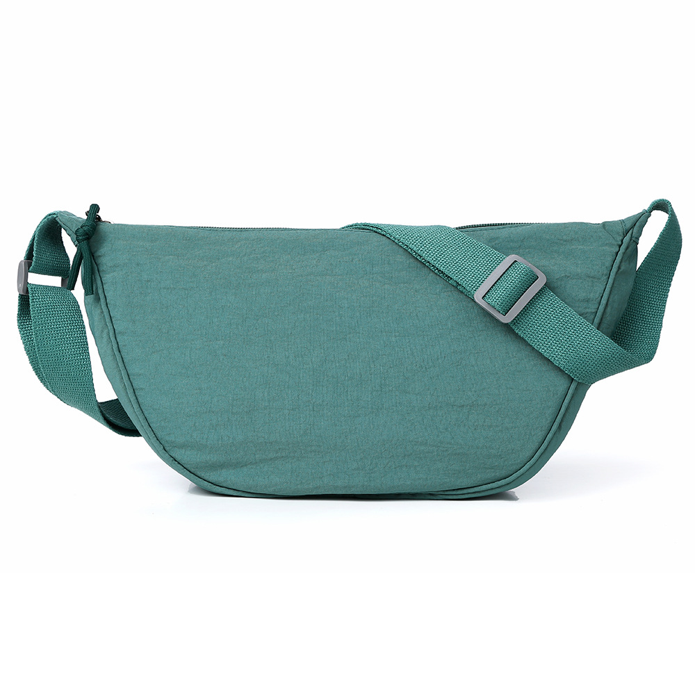 Wholesale new minimalist casual lightweight shoulder bag, large capacity, Korean style crossbody bag, trendy commuter versatile dumpling bag