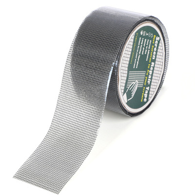 批发纱窗修补贴 油性涂胶非复合单个吸塑自粘蚊帐补漏网纱补洞贴