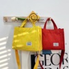 Lunch box one shoulder, trend bag strap, 2022 collection, Korean style, simple and elegant design