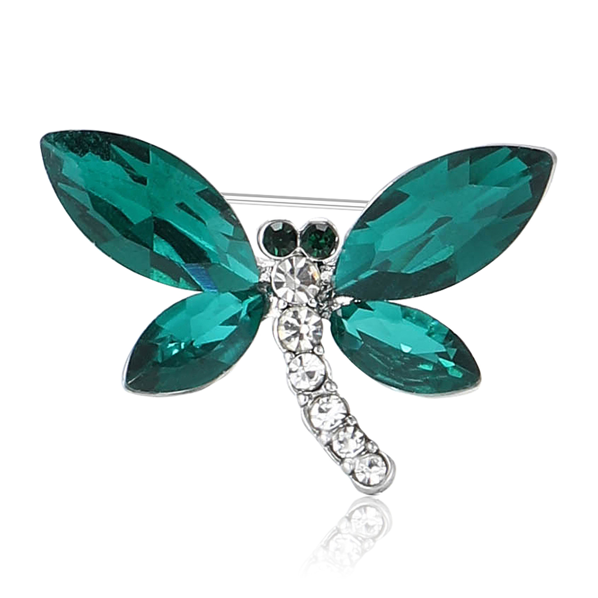 Spilla donna vintage perla cristallo farfalla fiore accessorio_voghion.com