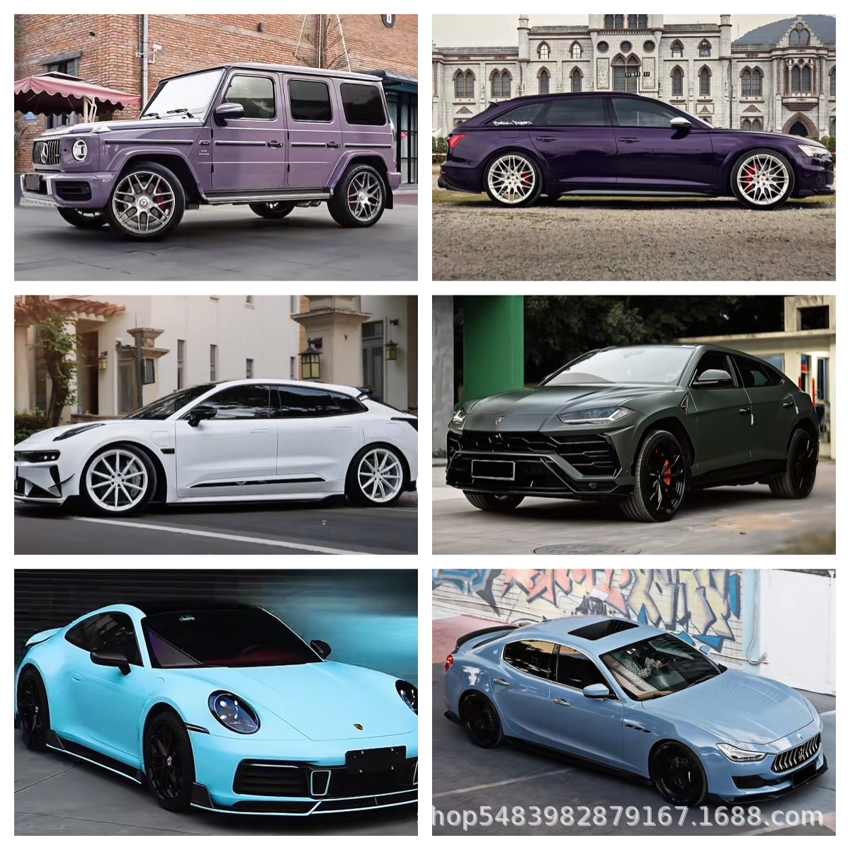 Brooklyn Gray Tpu Colorful Car Cover Ppf Car Paint Protective Film Color Changing Film Anti-Scratch Self-Healing Film