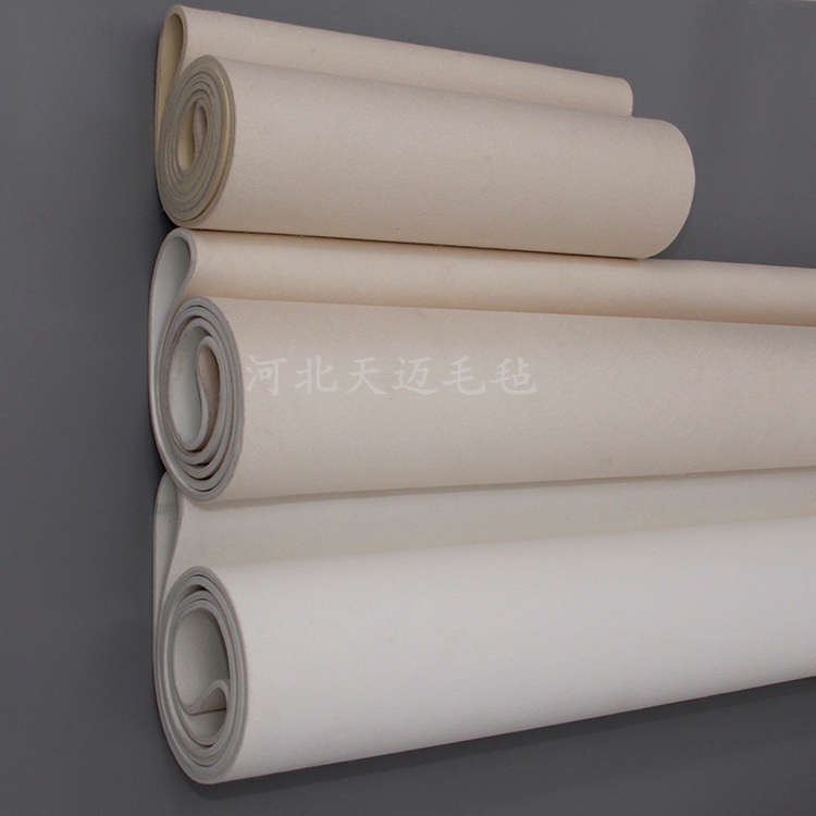 高密度加厚输送带平熨机羊毛毯滚筒烫皮机毛毡带耐高温呢毯