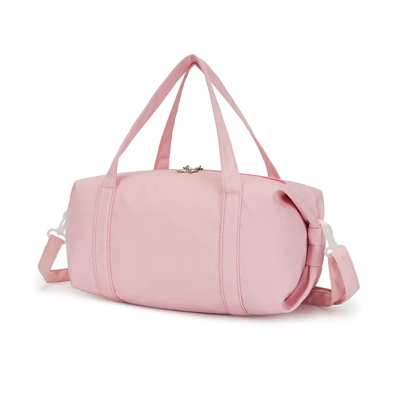 2025新款日韩尼龙布舞蹈包圆筒包休闲运动斜挎包时尚简约单肩手提