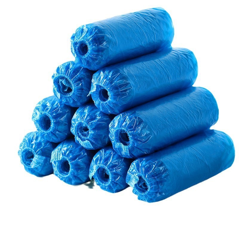 一次性鞋套室内家用加厚耐磨防水防滑实验室塑料脚套防雨男士雨鞋