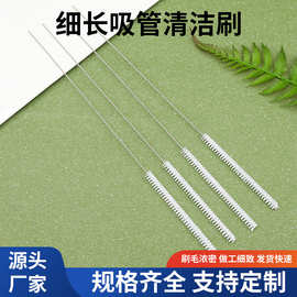 吸管刷奶瓶清洁刷洗吸管的小刷子吸管杯刷套装软毛刷10cm清洁刷